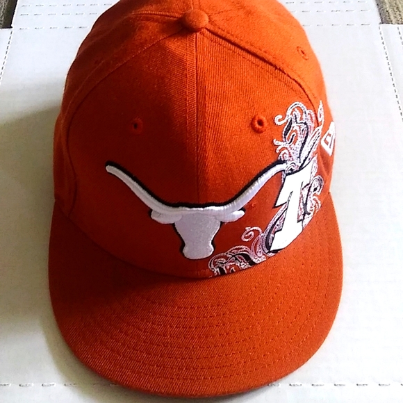 59 Fifty New Era Texas Longhorns Hat 7 3/8 - Picture 1 of 5